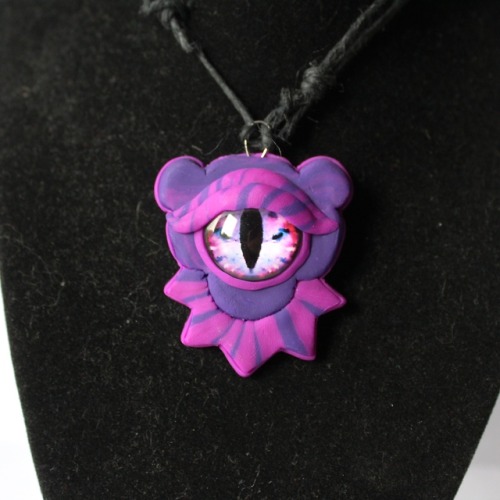 Dancing Alien Bear Pendant available at etsy.com/shop/TerrapinPerspective