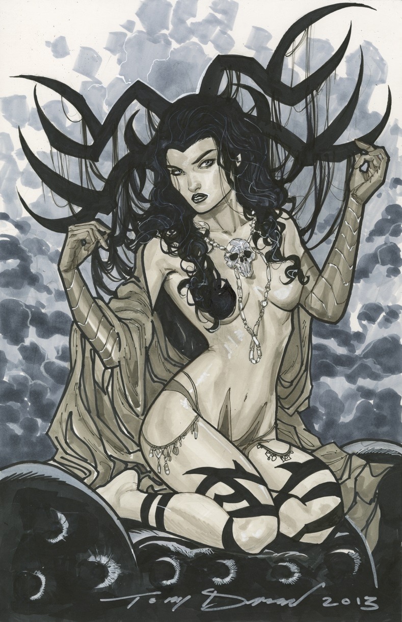 comicbookwomen:  Hela-Tony Daniel 
