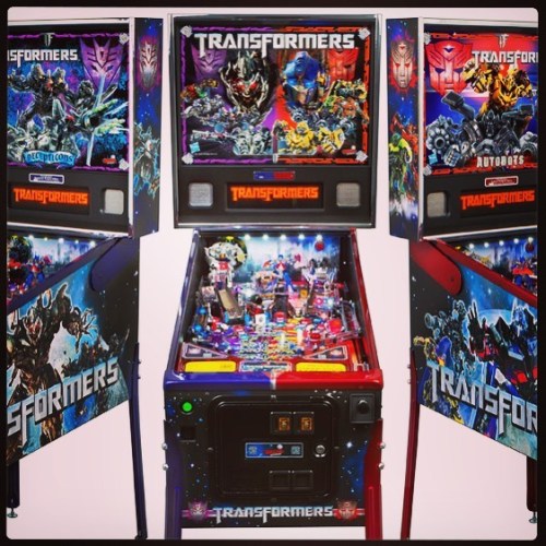 New game ALERT!!! Check out our sweet @transformersofficial #pinball table, wicked/fast gameplay, ki