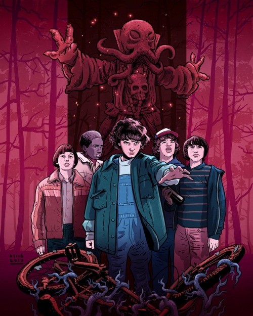 Porn photo davidmbuisan: Stranger Things is back! 🦑