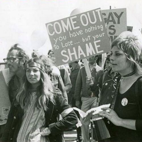 &ldquo;COME OUT &ndash; you have nothing to Lose&hellip;but your SHAME,&rdquo; Gay Activists Allianc