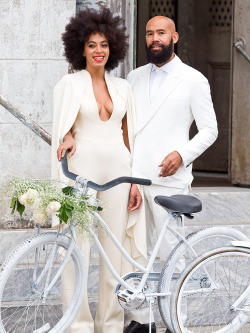 ethiopienne:  Solange marries boyfriend Alan