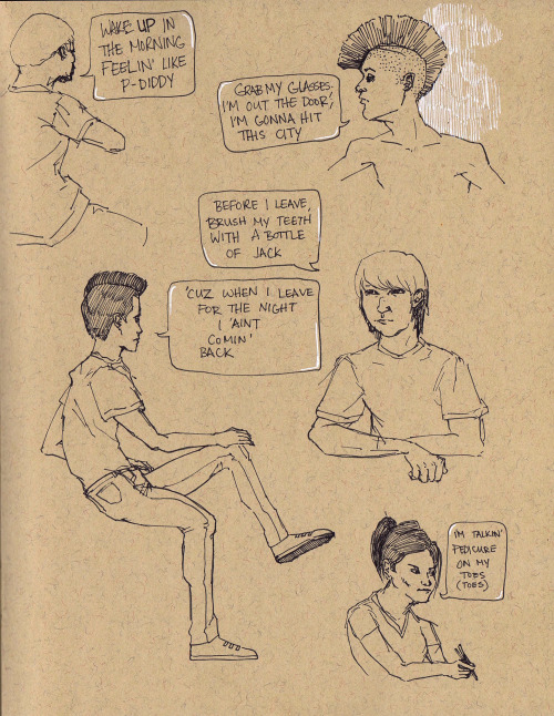 I went out with the bros to the Natural History Museum in LA the other day and this is the result.al