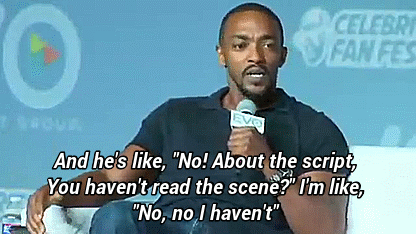 marvel-is-ruining-my-life:Anthony Mackie talking about how he found out Sam Wilson would be given th