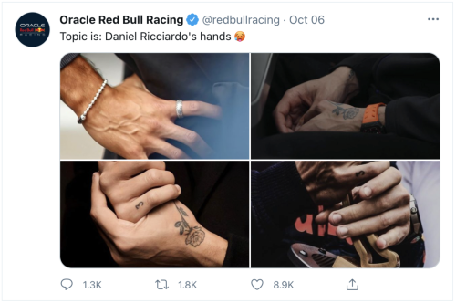 Secret Admin | Daniel Ricciardo Social Media Au