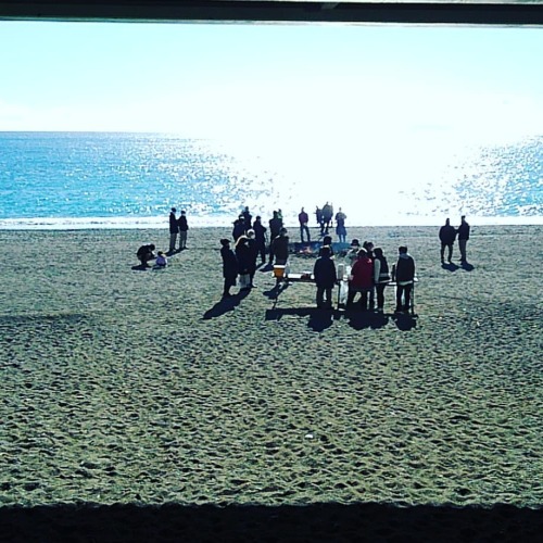#御幸の浜  #どんど焼き www.instagram.com/p/CKNy8klAe8c/?igshid=1pwjkcy44jevp