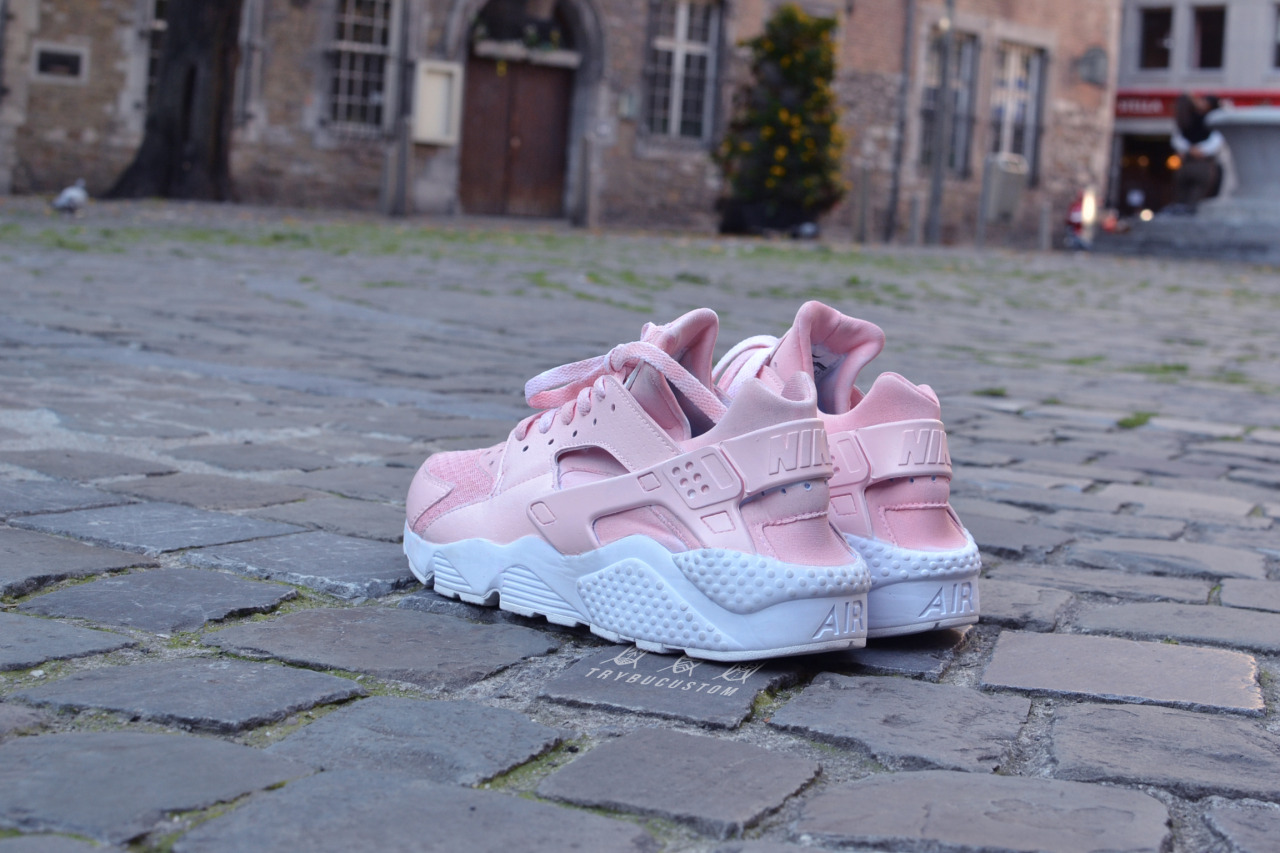 By Trybu — Nike Air Huarache “Flamant 