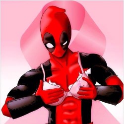 #deadpool #breastcancerawareness #marvel