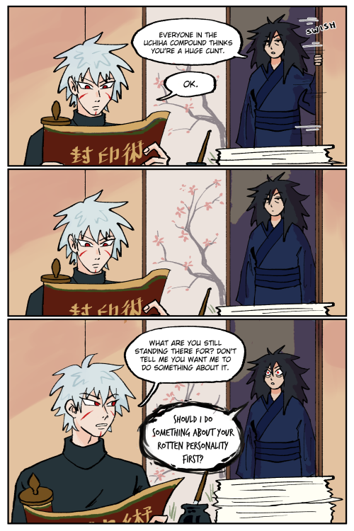Heres My Take On What I Think Should Happen If Tobirama And Madara Were Forced To Cohabitate For The