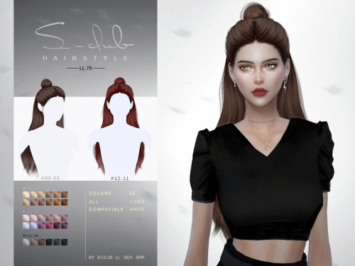 Open Download from our tsr, welcome to download the hair^^
