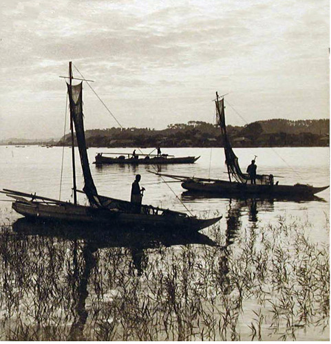 oldtimejapan:広重の月