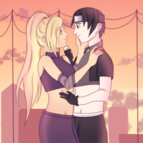 sai and ino yamanaka <3