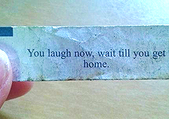 feyminism-blog:  Totally Useless Fortune Cookies (x) 