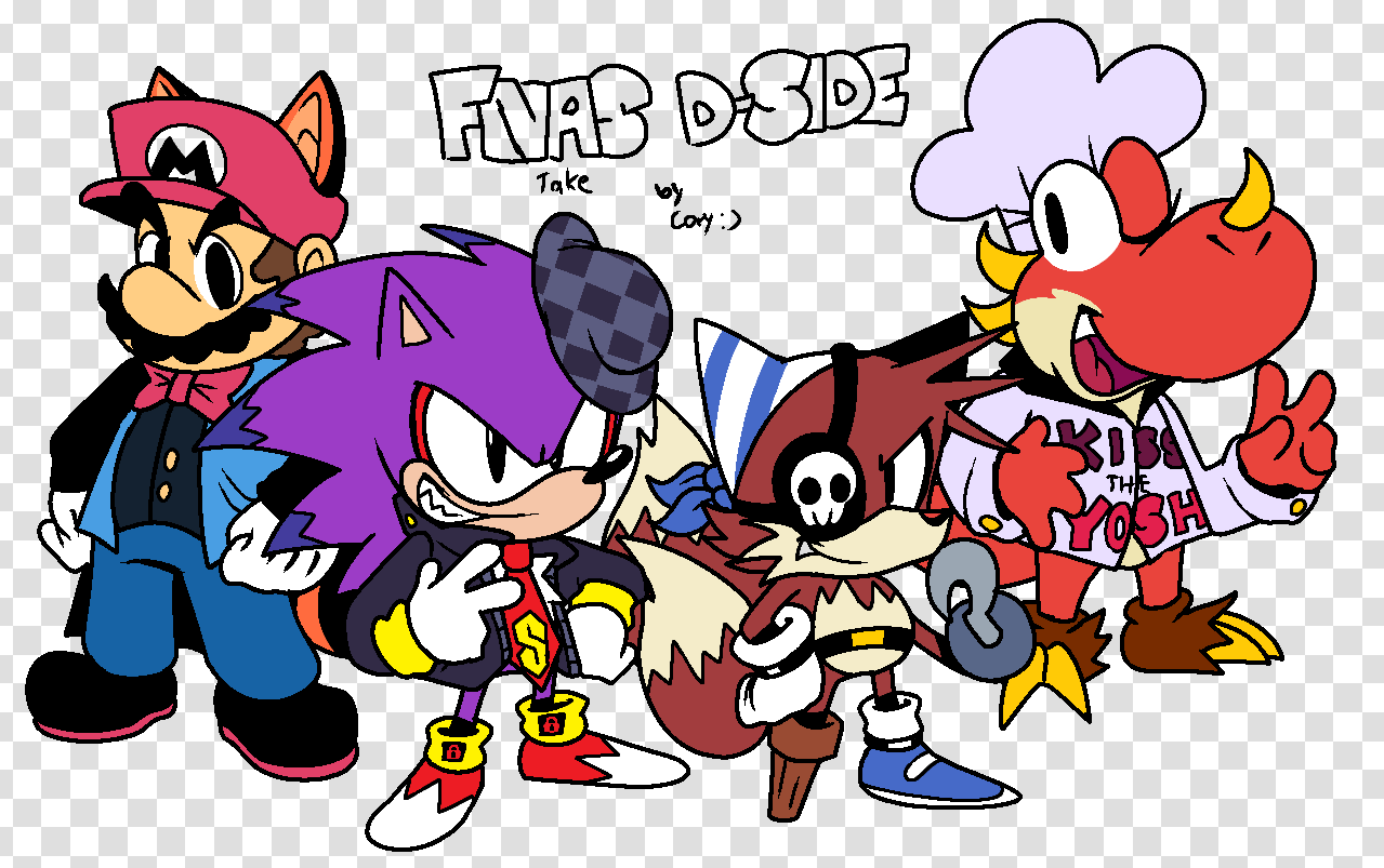 VS Sonic.EXE D-Sides on X: I mean the design is out there already