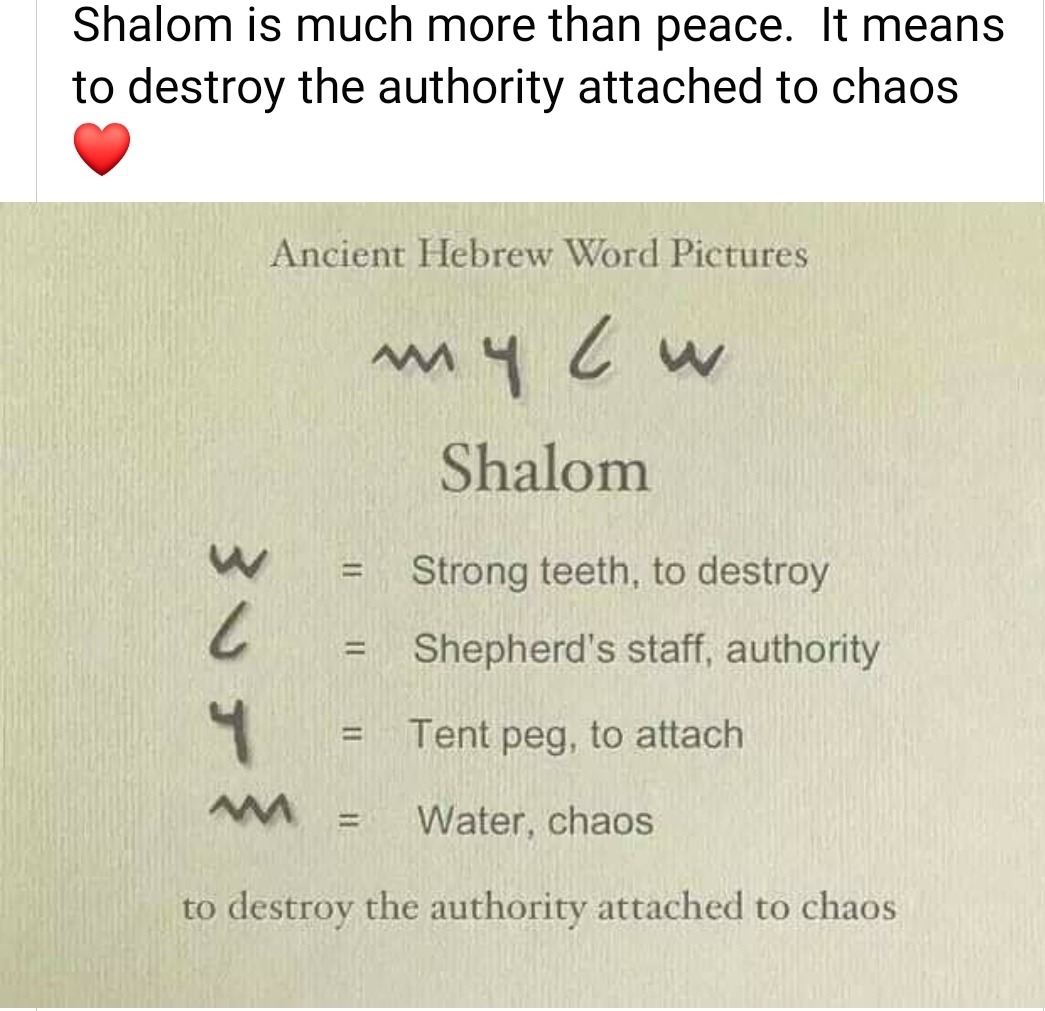 The True Meaning of Shalom // Defining Shalom — FIRM Israel