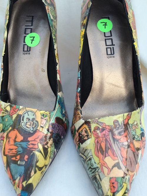 Marvel: $80Another variation that the Heroes and Heels shop on Etsy offers is the Marvel or DC optio