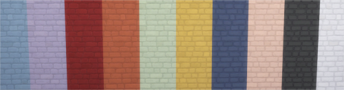 Cottage Living Sunlit Stone Wall Recolors DOWNLOAD