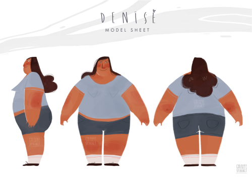 galaxyspeaking:  galaxyspeaking: Denise : a Supinfocom graduation movie, coming in 2014 Denise is the story of an obese young woman, going on a hiking trip to Easter Island. Despite her obvious problem, she decides to walk through the island, and enjoy