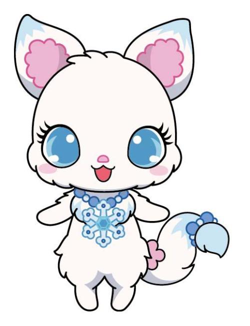 Jewelpet anime lady kiss