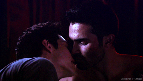 Imagine walking in on Derek and Stiles, but they just invite you to join them…