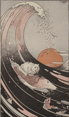 nemfrog:“They swam through the sea, were a long time swimming.” Wonder tales from Russia. 1921.