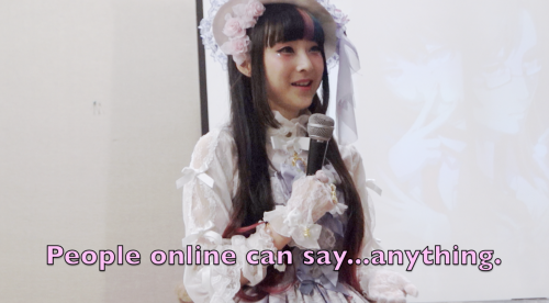 girlyhoot:  RinRin Doll shares her thoughts on cyberbullying within the lolita community. Watch my f