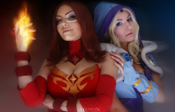 milligan-vick:  Ice&amp;Fire Karina as LinaAnastasia as CM photo by me 