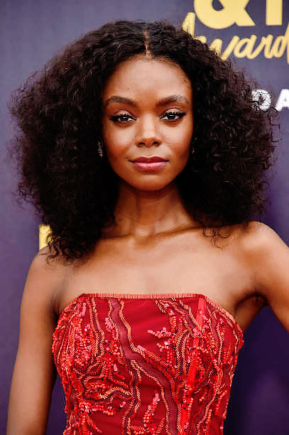 inthemoodforchaos: Ashleigh Murray attends the 2018 MTV Movie And TV Awards
