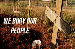 ashvevo:  The Walking Dead Alphabet:↳  B for Bury 