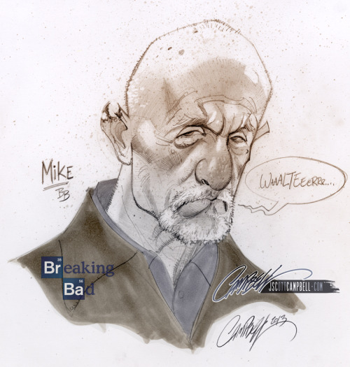 xombiedirge:Breaking Bad Sketches by J. Scott Campbell / Store