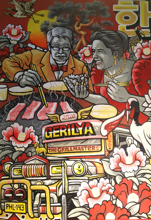 THEGRILLMASTERMural by GerilyaTheGrillmaster, Makati City2020