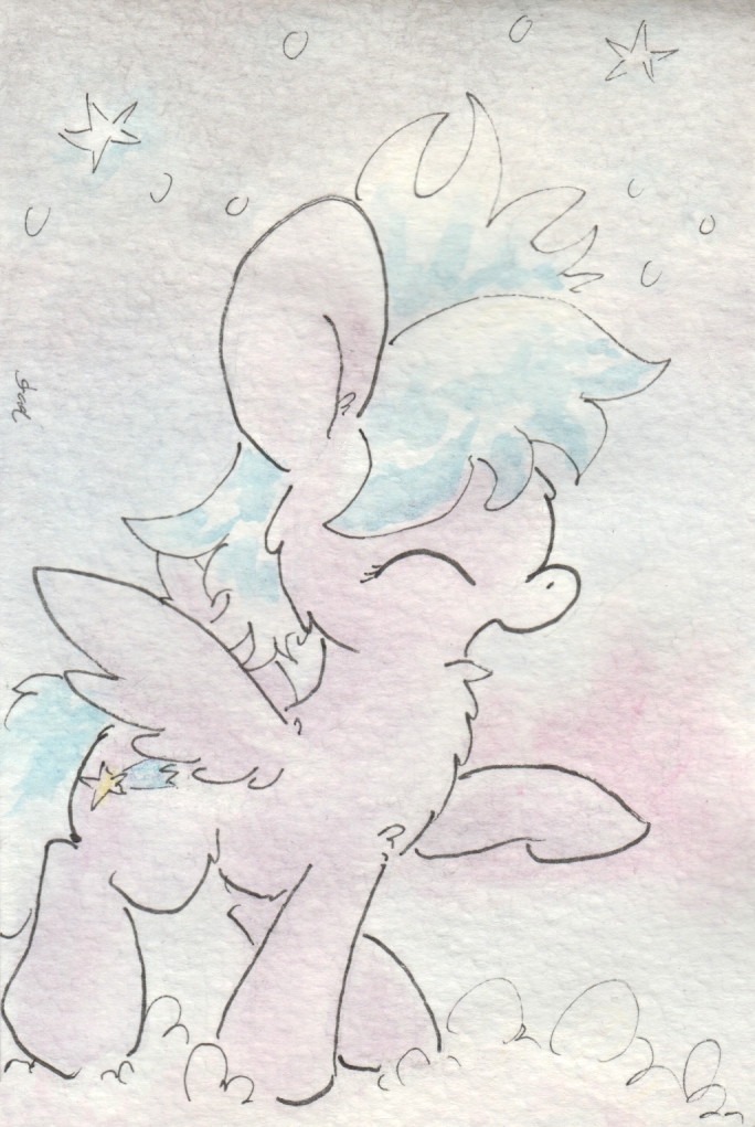 slightlyshade:Chasing clouds!  &lt;3