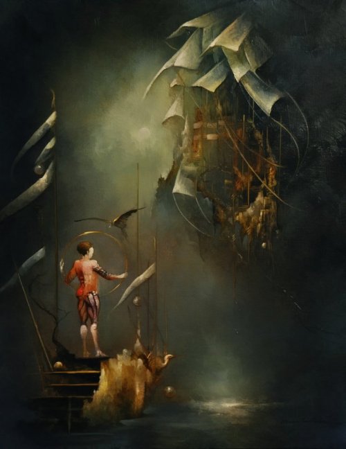 fleurdulys:  The Ghost Ship - Anne Bachelier