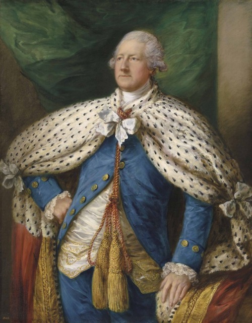 sebasduron:John, segundo conde de Buckinghamshire por Gainsborough, década de 1780 aprox.