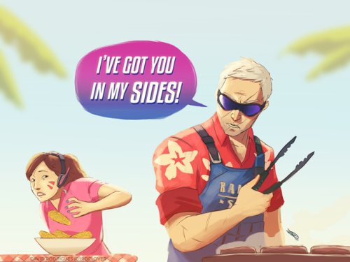 Even on vacation, Soldier is always on duty&hellip;