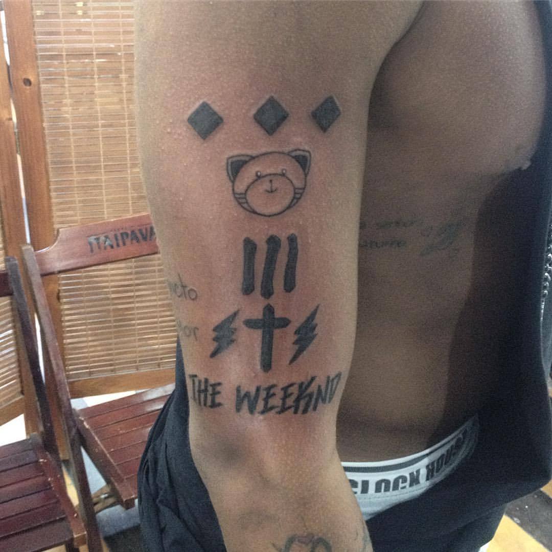 The Weeknd is my favorite artist  Xo tattoo The weeknd tattoo Cute  tattoos for women