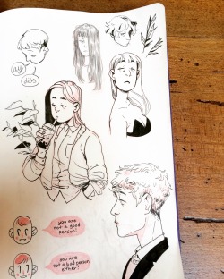 livertaker:  hi tumblr, long time no see!! here are some bits and pieces from my sketchbook