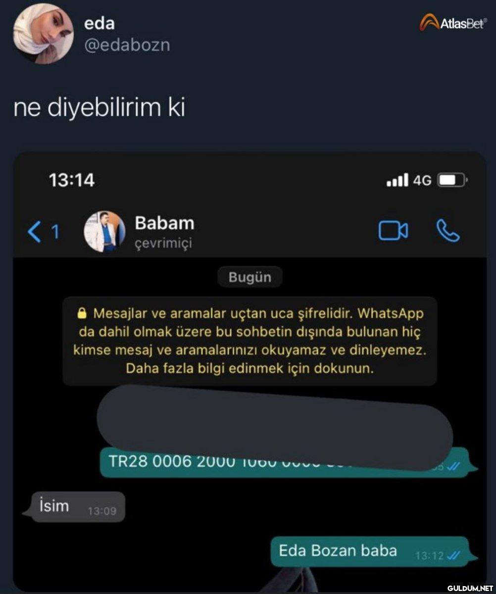 ne diyebilirim ki eda...