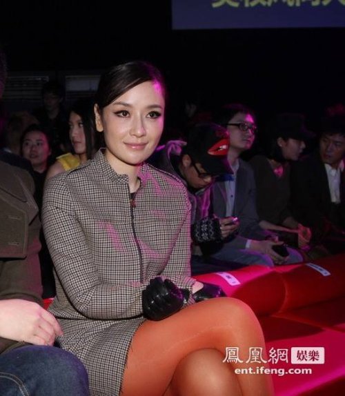 Chinese actress Sun Ning