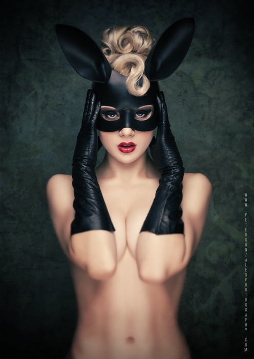 Black Bunny by miss-mosh adult photos