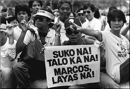 clik:
“ And if you’re wondering why I am pro Ukraine this is why.
In 1986 among millions, my Mother stood for weeks in posh-pit-like crowds without food or water to fight against the corrupt Marcos dictatorship. She risked her life for her three...