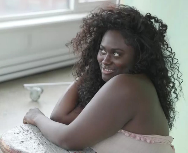 accras:Beautiful Danielle Brooks with Not a Drop of Makeup in People Magazine 2017