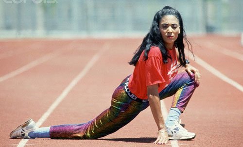 hustleinatrap:  Let’s take a minute to remember Flo Jo, an Olympic icon.  Florence