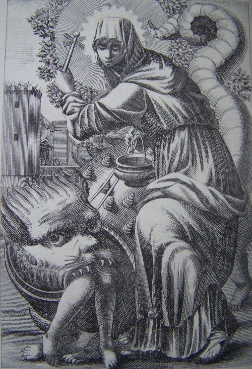 randomencounters:redscharlach:In the Bible, Saint Martha is best known for being the sister of Lazar