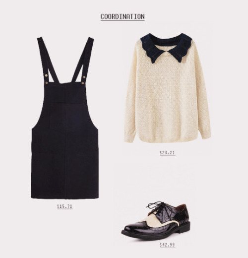 dress | sweater | shoes