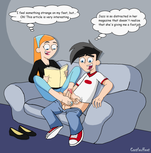 Jazz & Danny Fenton. Ignoring footjobUncensored version of a...