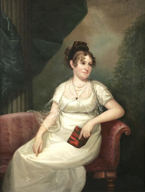Mrs. Daniel D. Tompkins (1809). Ezra Ames (American, 1768-1836). Oil on canvas. Luce Center, New-Yor