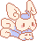 pokemon-personalities:  I made some “pokedoll” pixels (with 3 extras at the bottom)!!