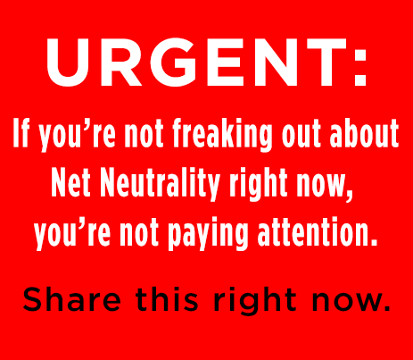 XXX The internet just changed: Net Neutrality photo