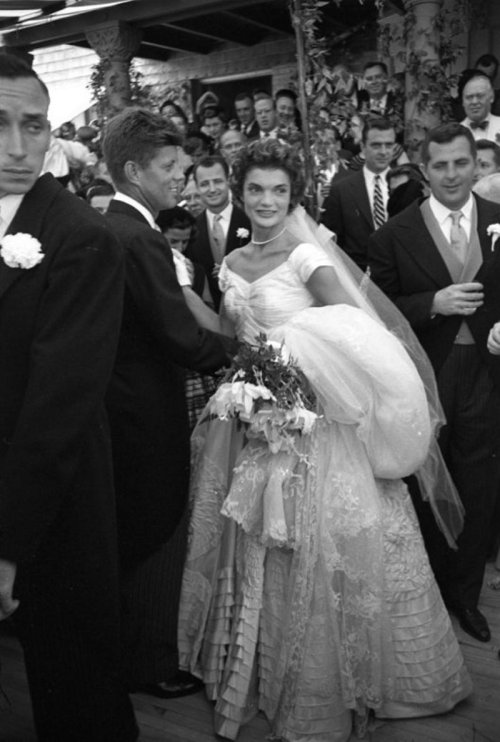 Lisa Larsen, Wedding of Jackie Bouvier &amp; John F. Kennedy, September 1953
